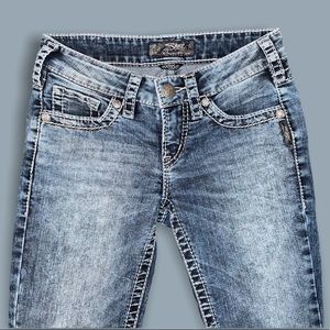 Silver Suki Jeans size 25